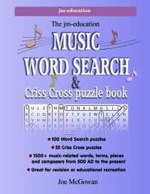 Music word search book